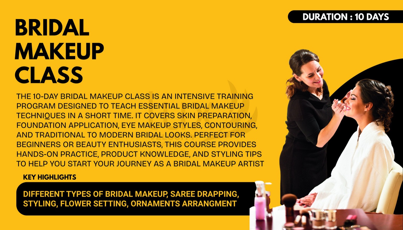 Bridal Makeup Class — course details