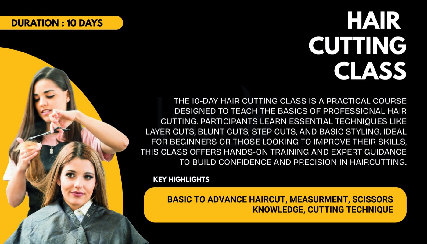Hair Cutting Class — course details