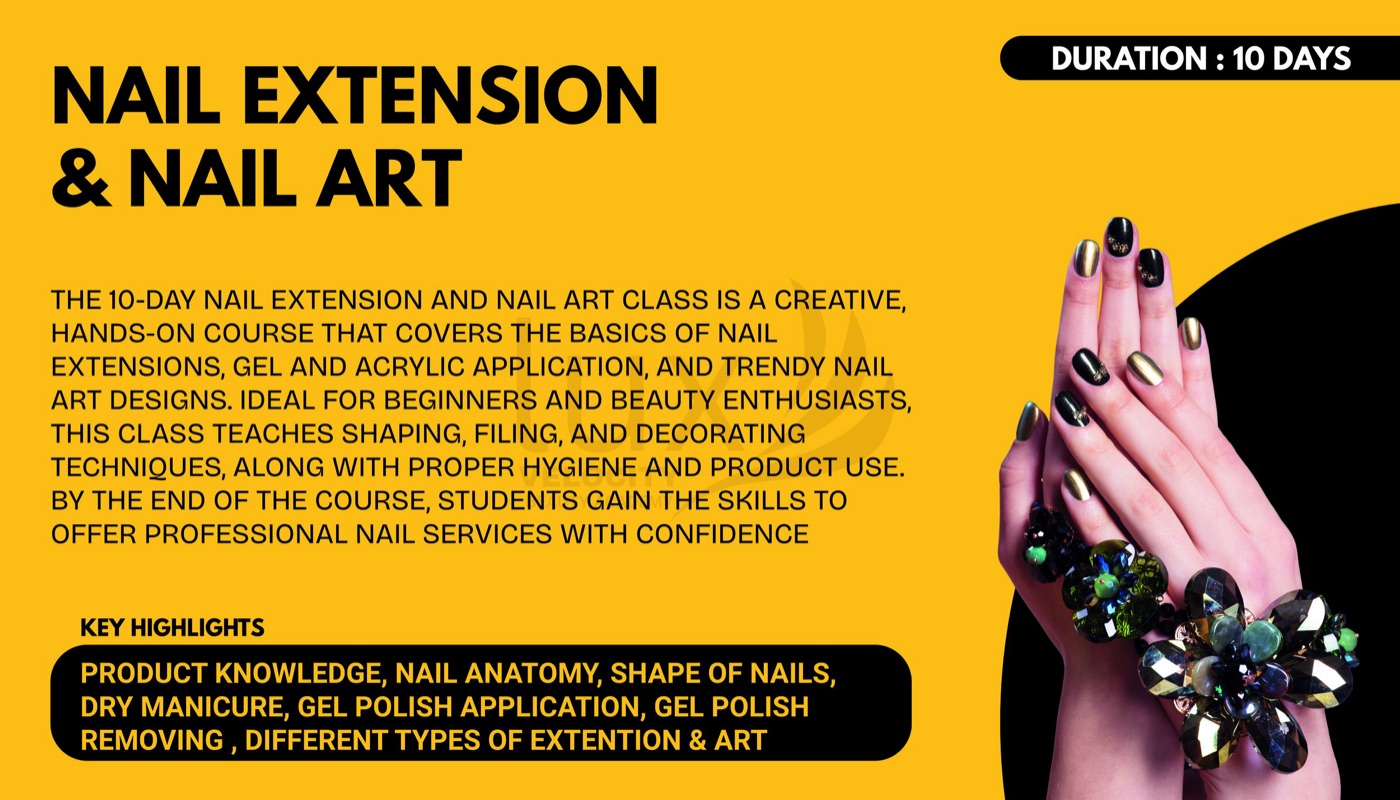 Nail Extension & Nail Art — course details