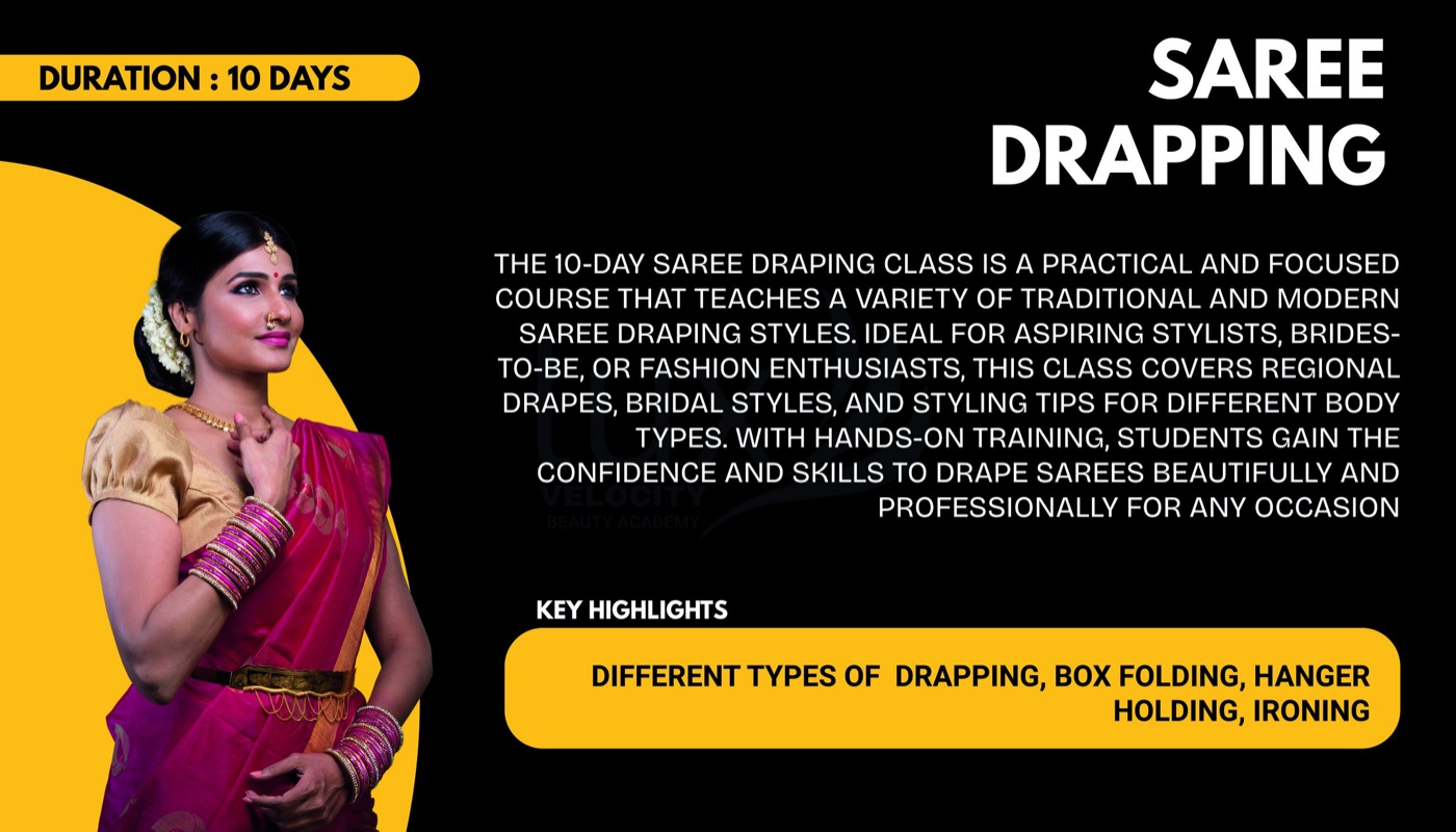 Saree Draping — course details